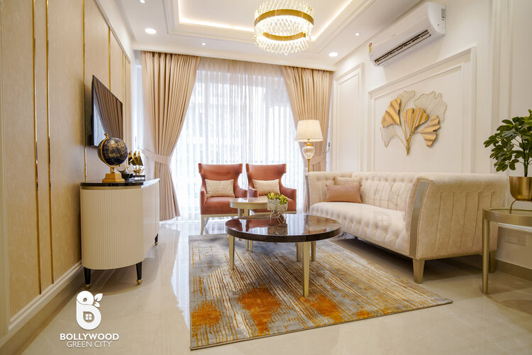 Bollywood Green City Luxury 3BHK Floor - Living Room