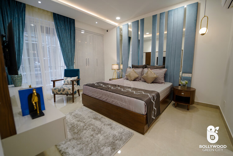 Bollywood Green City Luxury 3BHK Floor - Master Bedroom 2