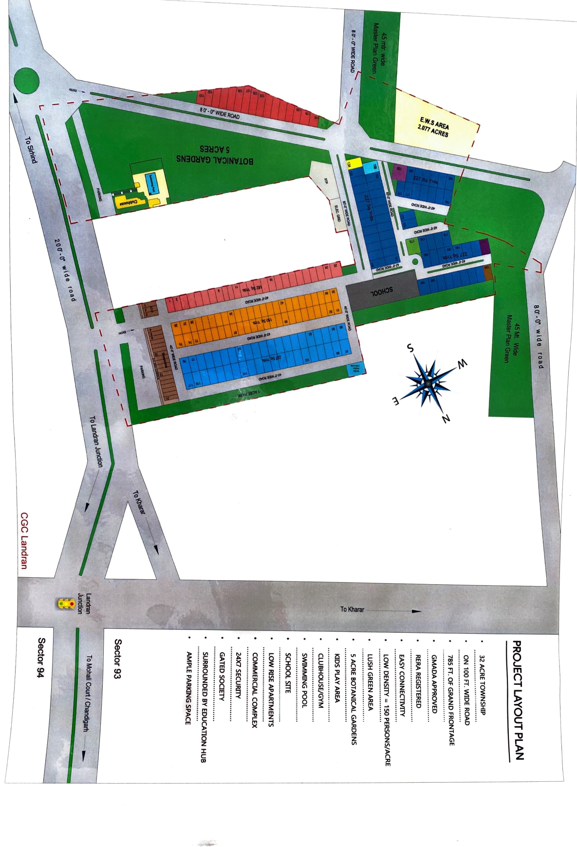 Bollywood Green City Site Plan